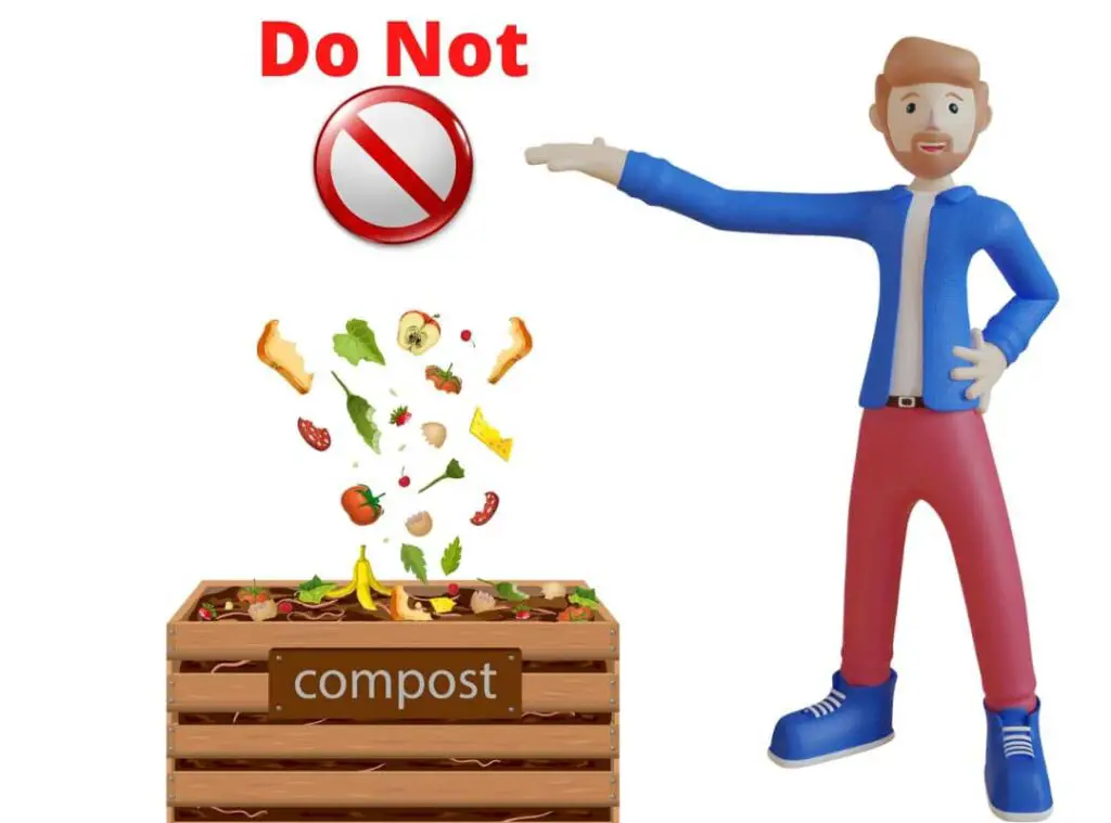 what not to put in compost